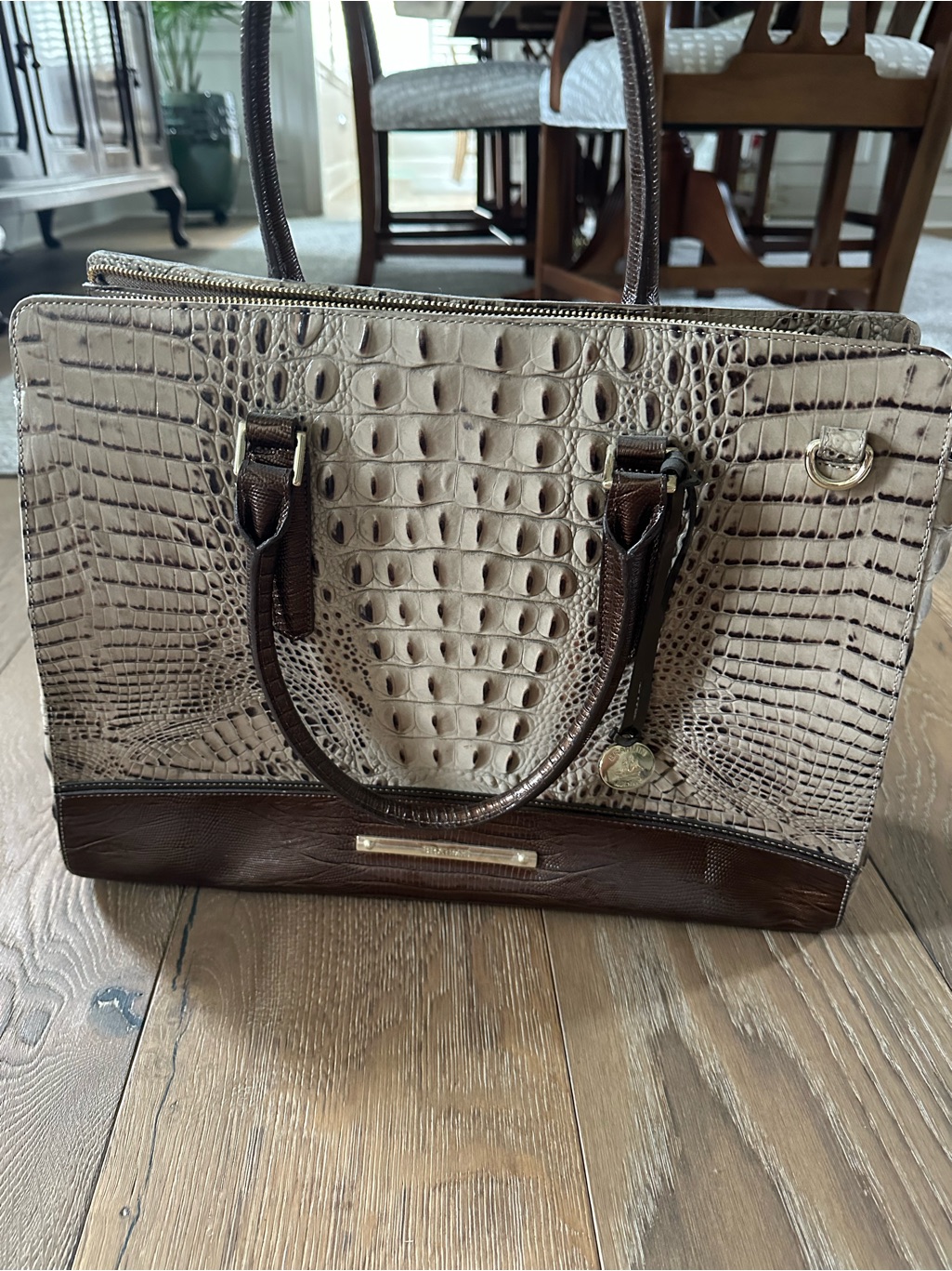 Women’s Croc-Embossed Finley Carryall